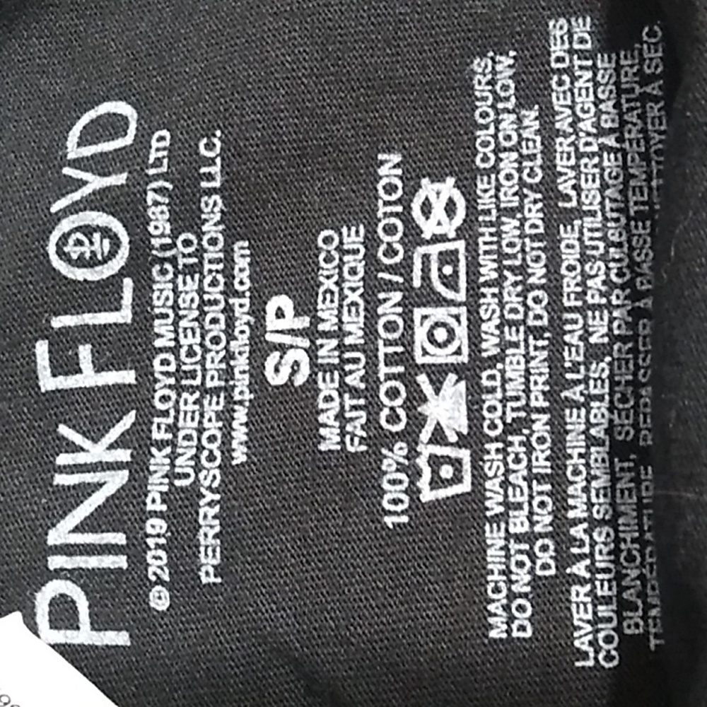 (C-67) SALE! NWT PINK FLOYD 2019 Sold Out Long Sleeve Tye Dye Shirt Sz.S - Picture 6 of 7
